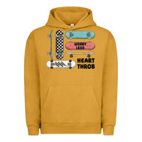 Pigment Peanut Butter worry less Urban Hoodie - MaliasSmallBusiness