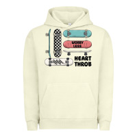 Pigment Pistachio worry less Urban Hoodie - MaliasSmallBusiness