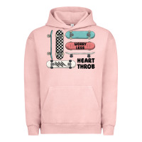 Pigment Salmon worry less Urban Hoodie - MaliasSmallBusiness