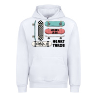 White worry less Urban Hoodie - MaliasSmallBusiness