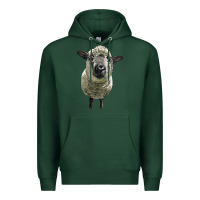 Sports Green hampshire sheep head Premium Hoodie - LillyAllenDesigns