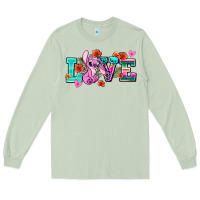 Matcha love stitch Long Sleeve Tee - AdoDesignShop