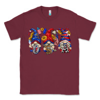 Burgundy usa with gnome billie wilder Classic Tee - texasbilliewilder