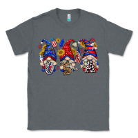 Charcoal Heather usa with gnome billie wilder Classic Tee - texasbilliewilder