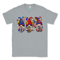 Heather Grey usa with gnome billie wilder Classic Tee - texasbilliewilder