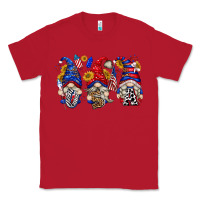 Red usa with gnome billie wilder Classic Tee - texasbilliewilder