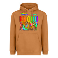 Meerkat proud ally Heavyweight Hoodie - HRA Design Shop