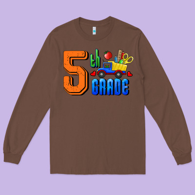 Long Sleeve Tee Fifth Grade