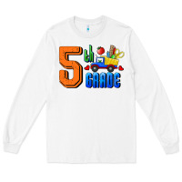 White Fifth Grade Long Sleeve Tee - RanaPortraitStore