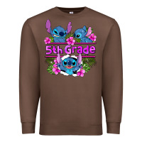 Chestnut preview flower stitch 5th grade Premium Sweatshirt - AdoDesignShop