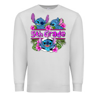 Dove Grey preview flower stitch 5th grade Premium Sweatshirt - AdoDesignShop