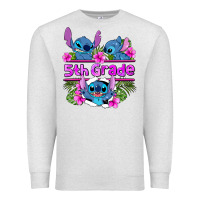 Oatmeal Heather preview flower stitch 5th grade Premium Sweatshirt - AdoDesignShop