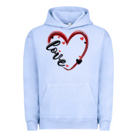 Pigment Grape Ice valentines day heart Urban Hoodie - MaliasSmallBusiness