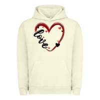 Pigment Pistachio valentines day heart Urban Hoodie - MaliasSmallBusiness