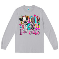 Moon Dust holy cow  m cute Long Sleeve Tee - texasbilliewilder