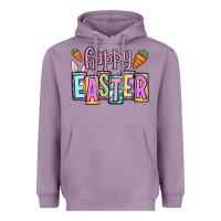 Lavender Easter Day Happy Easter Heavyweight Hoodie - OliviaCreatesArt