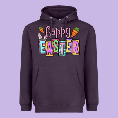 Easter Day Happy Easter Heavyweight Hoodie Designed By Oliviacreatesart