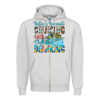 Dove Grey todays forecast  cruising with a chance of drinkin Zipper Hoodie - texasbilliewilder