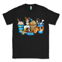 Black corgi coffee cups Classic Tee - Zillion Design Studio
