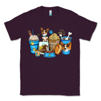 Plum corgi coffee cups Classic Tee - Zillion Design Studio