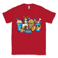 Red corgi coffee cups Classic Tee - Zillion Design Studio