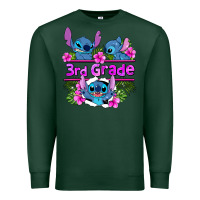 Sports Green preview flower stitch 3rd grade Premium Sweatshirt - AdoDesignShop