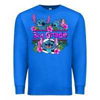 True Royal preview flower stitch 3rd grade Premium Sweatshirt - AdoDesignShop