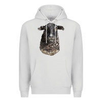 Dove Grey dorper sheep head Premium Hoodie - LillyAllenDesigns