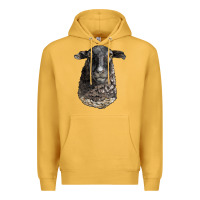 Mustard dorper sheep head Premium Hoodie - LillyAllenDesigns