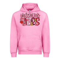 Fuchsia Pink valentine vibes Urban Hoodie - MaliasSmallBusiness