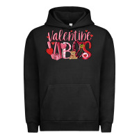 Pigment Black valentine vibes Urban Hoodie - MaliasSmallBusiness