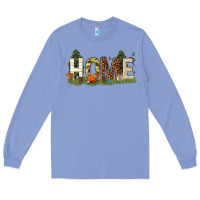 Colony Blue home camping Long Sleeve Tee - texasbilliewilder
