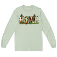 Matcha home camping Long Sleeve Tee - texasbilliewilder