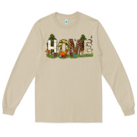 Mushroom home camping Long Sleeve Tee - texasbilliewilder