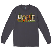 Smoke home camping Long Sleeve Tee - texasbilliewilder