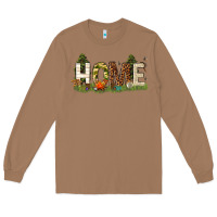 Toasted Coconut home camping Long Sleeve Tee - texasbilliewilder
