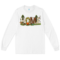 White home camping Long Sleeve Tee - texasbilliewilder