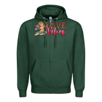 Love Vibes Cupid Zipper Hoodie | Teevron