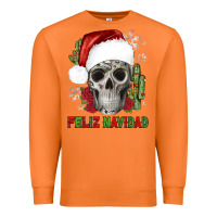 Carrot feliz navidad skull cactus Premium Sweatshirt - JahusDesignShop