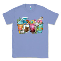Colony Blue skeleton summer coffee cups Classic Tee - Zillion Design Studio