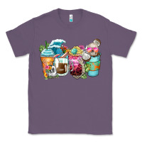 Lavender skeleton summer coffee cups Classic Tee - Zillion Design Studio