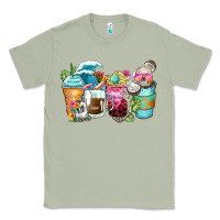 Matcha skeleton summer coffee cups Classic Tee - Zillion Design Studio