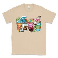 Mushroom skeleton summer coffee cups Classic Tee - Zillion Design Studio
