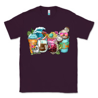 Plum skeleton summer coffee cups Classic Tee - Zillion Design Studio