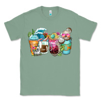 Sage skeleton summer coffee cups Classic Tee - Zillion Design Studio