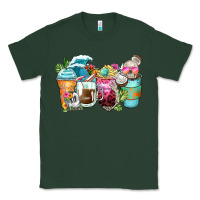 Sports Green skeleton summer coffee cups Classic Tee - Zillion Design Studio