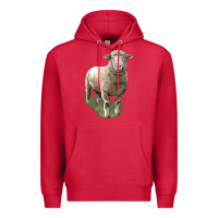 Cardinal dorset sheep Premium Hoodie - LillyAllenDesigns