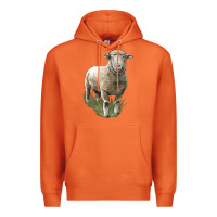 Carrot dorset sheep Premium Hoodie - LillyAllenDesigns