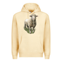 Pina Colada dorset sheep Premium Hoodie - LillyAllenDesigns