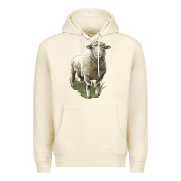 Sandshell dorset sheep Premium Hoodie - LillyAllenDesigns